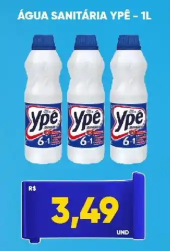 Tatico Água sanitária ypê oferta