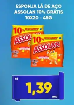 Tatico esponja lã de aço oferta