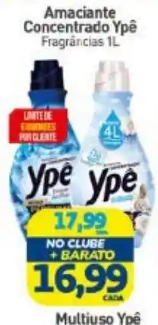 Rede Bom Lugar Amaciantes concentrado ype fragrâncias 1l oferta