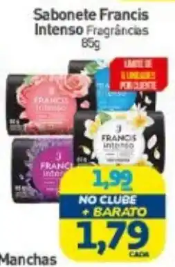 Rede Bom Lugar Sabonete francis intenso fragrâncias oferta