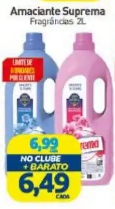 Rede Bom Lugar Amaciantes Suprema fragrâncias 2l oferta