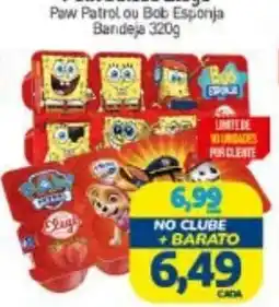 Rede Bom Lugar Paw Patrol ou Bob Esponja oferta