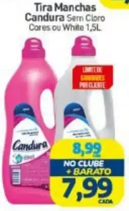 Rede Bom Lugar Tira Manchas Candura Sem Cloro Cores ou White 1,5L oferta