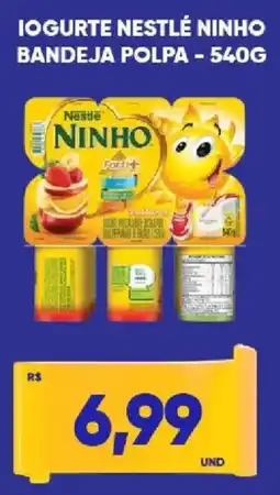 Tatico Iogurte nestlé ninho bandeja polpa oferta