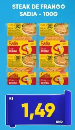 Tatico Steak de frango sadia oferta