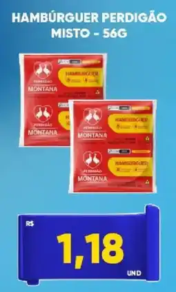 Tatico Hambúrguer perdigão misto oferta