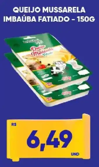 Tatico Queijo mussarela imbaúba fatiado oferta