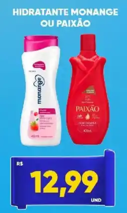 Tatico Hidratante monange ou paixão oferta