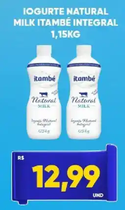 Tatico Iogurte natural milk itambé integral oferta