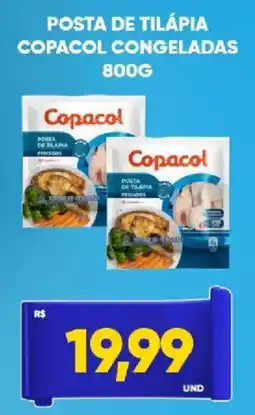 Tatico Posta de tilápia copacol congeladas oferta