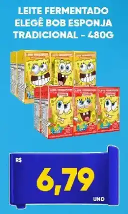 Tatico Leite fermentado elegê bob esponja tradicional oferta