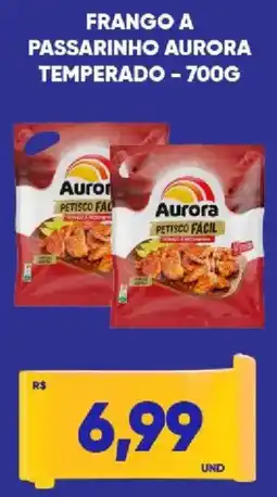 Tatico Frango a passarinho aurora temperado oferta