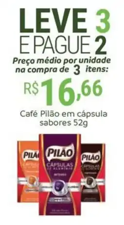 Hiperideal Supermercados Café Pilão em cápsula oferta