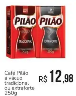 Hiperideal Supermercados Café Pilão a vácuo tradicional ou extraforte oferta