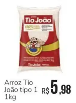 Hiperideal Supermercados Arroz tio joão tipo 1 oferta