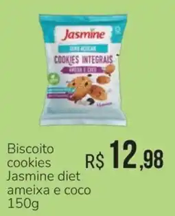 Hiperideal Supermercados Biscoito cookies jasmine diet ameixa e coco oferta
