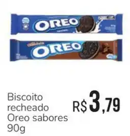Hiperideal Supermercados Biscoito recheado Oreo sabores oferta