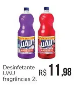 Hiperideal Supermercados Desinfetante uau fragrâncias oferta