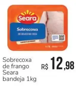 Hiperideal Supermercados Sobrecoxa de frango Seara oferta