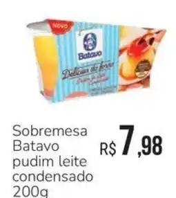 Hiperideal Supermercados Sobremesa Batavo pudim leite condensado oferta