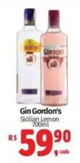 Mix Mateus Gin Gordon's Sidian Lemon oferta