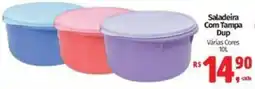 Mix Mateus Saladeira Com Tampa Dup Várias Cores oferta
