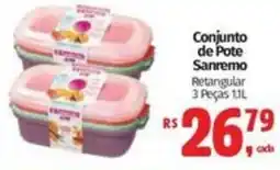 Mix Mateus Conjunto de Pote Sanremo oferta