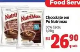 Mix Mateus Chocolate em Pó Nutrimax oferta