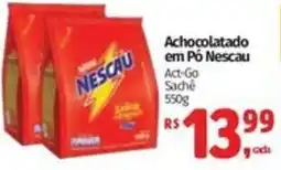 Mix Mateus Achocolatado em Pó Nescau oferta