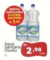 Novo Atacarejo Água Sanitária Clorito oferta