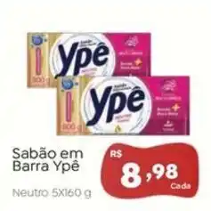 Novo Atacarejo Sabão em Barra Ypê Neutro oferta