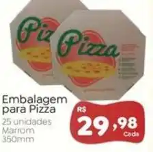 Embalagem para pizza