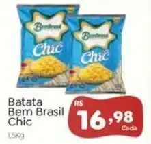 Novo Atacarejo Batata Bem Brasil Chic oferta
