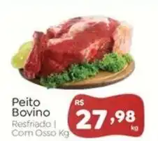 Novo Atacarejo Peito Bovino oferta