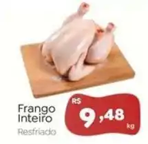 Novo Atacarejo Frango inteiro resfriado oferta
