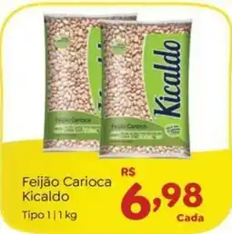 Novo Atacarejo Feijão Carioca Kicaldo oferta