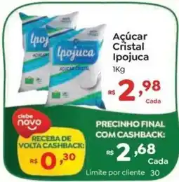 Novo Atacarejo Açúcar Cristal Ipojuca oferta