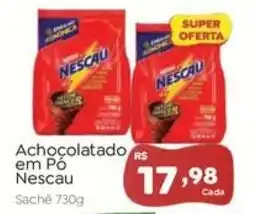 Novo Atacarejo Achocolatado em Pó Nescau oferta