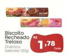 Novo Atacarejo Biscoito Recheado Treloso oferta