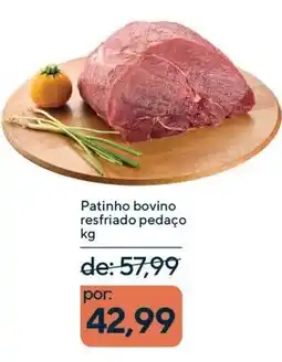 Coop Patinho bovino resfriado pedaço oferta
