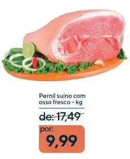 Coop Pernil suíno com osso fresco - kg oferta