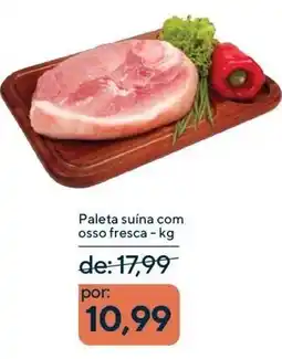 Coop Paleta suína com osso fresca - kg oferta