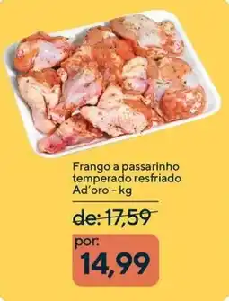 Coop Frango a passarinho temperado resfriado oferta