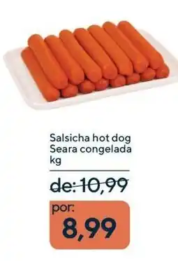 Coop Salsicha hot dog Seara congelada oferta