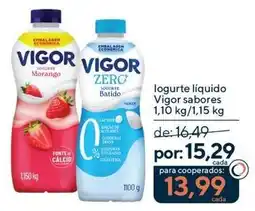 Coop logurte liquido vigor sabores oferta