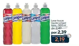 Coop Lava-louças líquido Limpol oferta