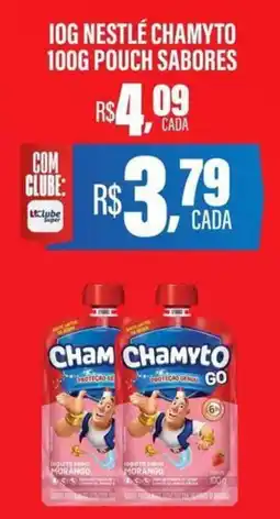Carvalho Supermercado Iog nestlé chamyto 100g pouch sabores oferta