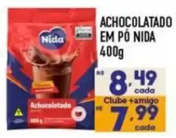 Supermercados Avenida Achocolatado em pó nida oferta