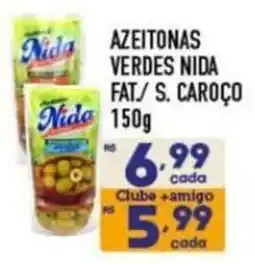Supermercados Avenida Azeitonas verdes nida fat s. caroço oferta