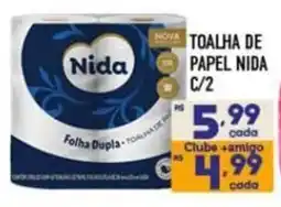 Supermercados Avenida Toalha de papel nida c/2 oferta